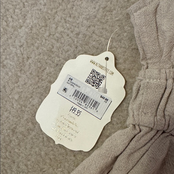 Altar'd State Ruffled Cream Blouse - Picture 4 of 4